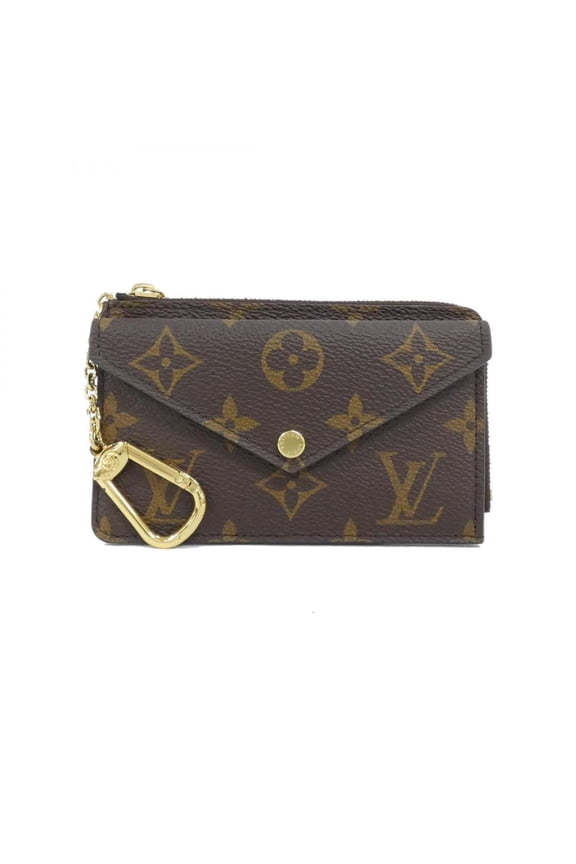 Pre-Owned Louis Vuitton Monogram Business Card Holder/Card Case Porte Carte Recto Verso M69431...