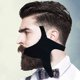 thumbnail image 2 of Plantilla con forma de barba Plantilla de guía de línea de cabello para hombres Herramienta de guía para dar forma a la barba Herramientas de peinado para moldear la barba ANGGREK Otros, 2 of 7