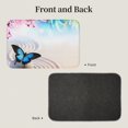 thumbnail image 2 of Pofeuu Butterfly In Blossoms Zen Print Hem Mat 40x60 - Multipurpose Doormat for Indoor & Outdoor Use - Welcome Your Guests with our Entrance Mat, 2 of 6