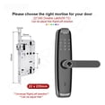 thumbnail image 2 of WiFi Smart Door Lock For Smart Home Biometric Fingerprint Door Lock With Fingerprint/Password/RFID Card/Key/APP, 2 of 7