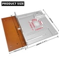 thumbnail image 3 of Aluminium Router Table Insert Plate Electric Wood Milling Flipboard Miter Gauge Tenon Set ,High Precision, 3 of 6