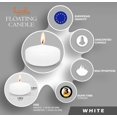thumbnail image 4 of HYOOLA Premium White Floating Candles 1.75 Inch - 3 Hour - 60 Pack - European Made, 4 of 4