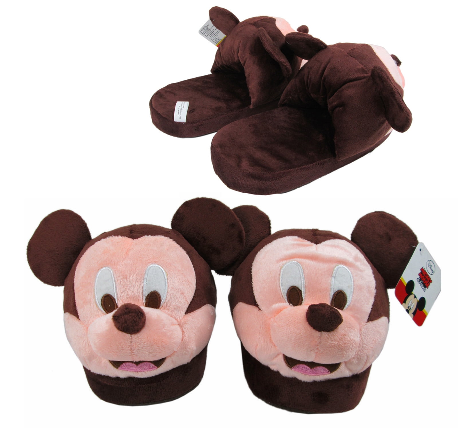 Mickey Mouse Brown Colored Plush 
