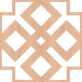 thumbnail image 4 of Ekena Millwork 15 3/8"W x 15 3/8"H x 1/4"T Medium Blendon Decorative Fretwork Wood Wall Panels, Alder, 4 of 6