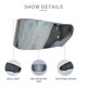 thumbnail image 5 of Motocicleta AntitoUV AntitoScratch Cascos Lente Visor de moda Lente de protección contra el viento, 5 of 8