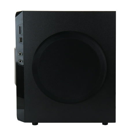 beFree Sound 5.1 Channel Surround Sound Bluetooth Speaker System - Black