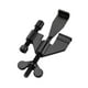 thumbnail image 5 of Cerradura de puerta portátil para seguridad del hogar Tope de puerta multifuncional estable para Negro, 5 of 9