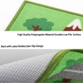 thumbnail image 7 of ORGOWEL Kids Carpet Playmat Rug 39.4"x63" Traffic Road Kid Play Car Mat Non-Slip Children Educational Area Rug Large Town City Road Map Car Mat for Playroom Bedroom,Green, 7 of 7