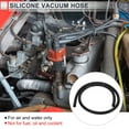 thumbnail image 2 of 1 Pcs Universal Silicone Vacuum Tubing Hose High Temperature 3.3FT 5/16" 8mm ID 3mm Thickness Automotive Vacuum Line 130PSI Max Pressure Black Silicone, 2 of 7