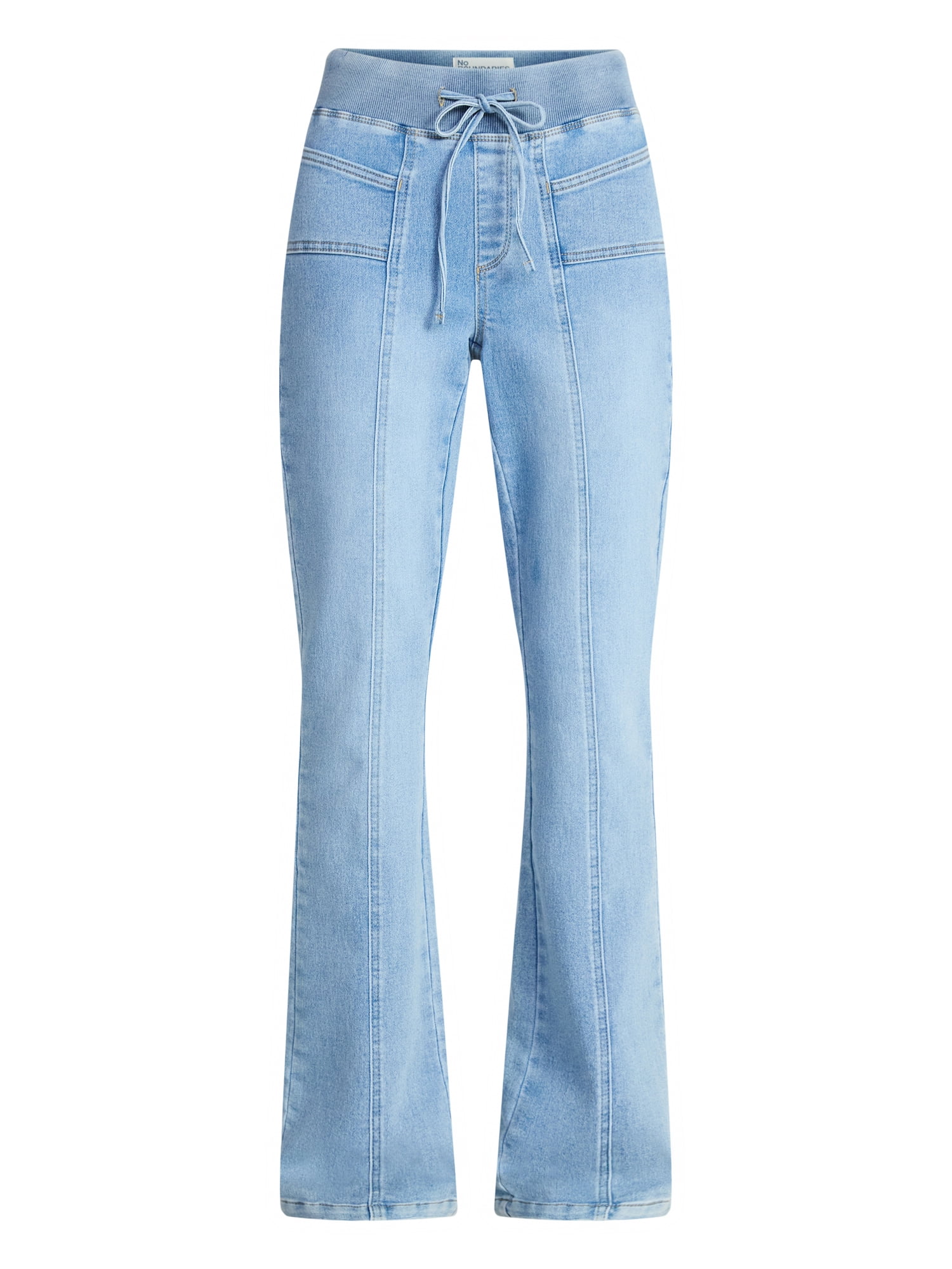 No Boundaries Seam Front Bootcut Pants, 31.5'' Inseam, Women's XXS-XXL