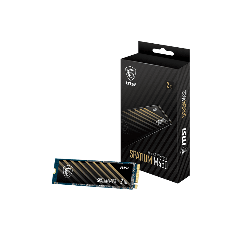 MSI SPATIUM M480 PRO 1TB PCIe 4.0 NVMe M.2, 3D NAND Internal