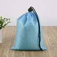 thumbnail image 2 of 9x12 Inch Nylon Drawstring Storage Bag, Heavy Duty Portable Travel Shoe Pouch Organizer for Sports Gym Packing and Wrapping Gifts, 2 of 4