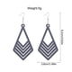 thumbnail image 2 of Brief And Fashionable Wood Hollow Geometric Earrings Earrings Earrings New European And Wood Earrings, 2 of 5