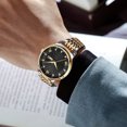 thumbnail image 4 of Reloj De Cuarzo Para Hombre, Elegante Reloj De Pulsera De Negocios, Función De Fecha Resistente Al Agua, 4 of 7