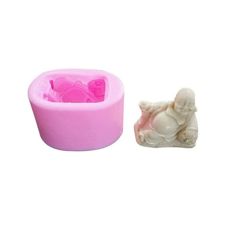 

Younar Buddha Maitreya 3D Stereo Silicone Mold DIY Chocolate Cake Fondant Handmade Soap Mold Cooking Tool Accessories