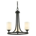 thumbnail image 2 of Z-Lite Bordeaux Brushed Nickel Transitional; Fusion Chandelier w/ 3 Light 100W - 435-3BN, 2 of 2