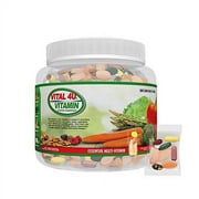 Vital 4U Vitamin Essentials - Daily Multivitamin for Men and Women, Immune Support, Multimineral Formula - 30 Day Supply