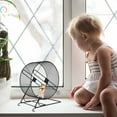 thumbnail image 2 of Eease Silent Hamster Exercise Wheel with Rack for Small Animals, 2 of 7