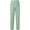 Green women elastic waist pants a1, variant on Cagogo Women Straight Leg Pants Elastic Waist Casual Trousers with Pockets Long Solid Regular Fit Workwear Office Beach Lounge Trousers, Green M