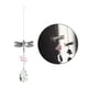 thumbnail image 1 of Adorno de ventana colgante de cristal con PRISMA Rosa Colco atrapadores de sol, 1 of 5
