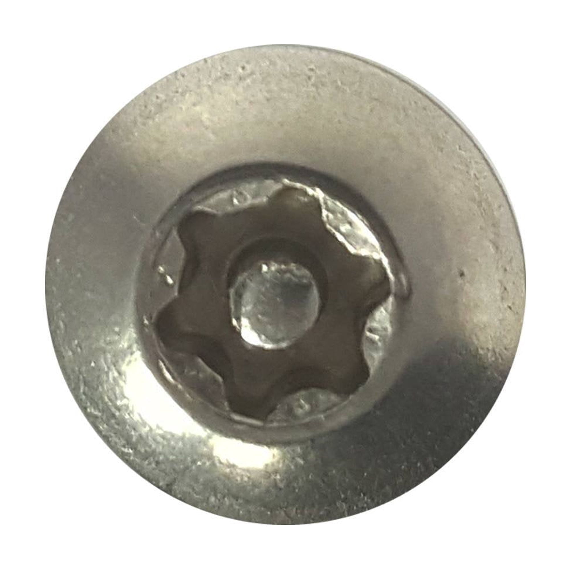 Fastenere Torx Security Sheet Metal Screws - #12 x 2" (25-Pack) Button Head, Tamper-Resistant, Anti Theft Stainless Steel Screws for Higher Level of Safety & Secure Fastening Solution