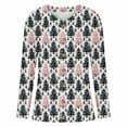 thumbnail image 5 of Jsaierl Womens Ugly Christmas Sweaters Xmas Tree Print Long Sleeve Cardigans Button Down Open Front Sweater Fall Winter Knit Coat, 5 of 5