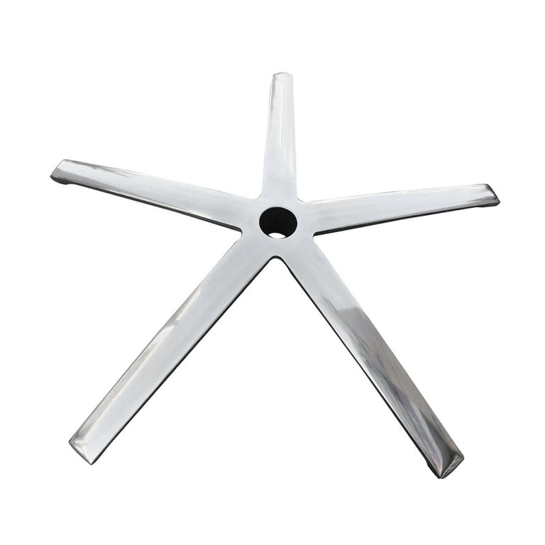 Office Chair Base Replacement Metal Leg for Office Gaming Chair Office Chair, Size: 350 cm, Silver