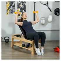 Gymusclo Adjustable Weight Bench, 7 Positions Foldable Workout Bench ...