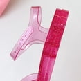 thumbnail image 6 of FSYBOA Girls Jelly Sandals, Closed Toe Princess Adjustable Strap Non-Slip Girls Beach Shoes Pink Size 2.5(Big Kids), 6 of 9