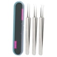 thumbnail image 4 of Pinzas para eliminar puntos negros, pinzas faciales resistentes y prácticas, aguja para puntos negros, Escribe un, 4 of 7