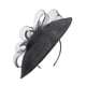 thumbnail image 2 of Sombrero de ala ancha, diadema, mini sombrero para baile de carnaval y Año Nuevo Negro, 2 of 9