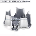 thumbnail image 6 of Unique Bargains Wheel Center Caps No.4260360030 for LEXUS LS430 01-06 Silver Tone Plastic 1 Pc, 6 of 6