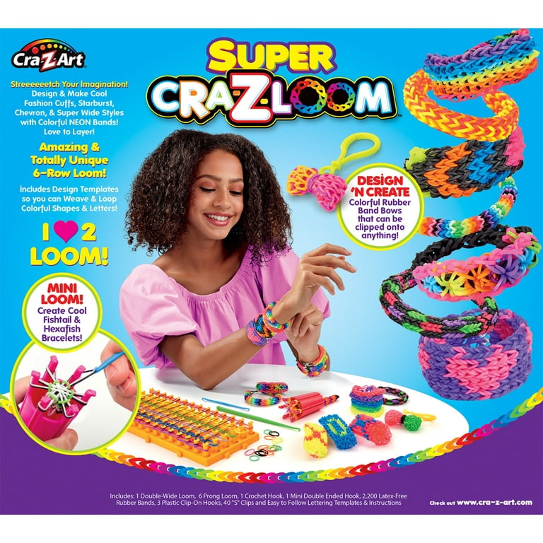 Cra-Z-Art Cra-Z-Loom 3000 Count Stretchy Bands Ultimate Tub