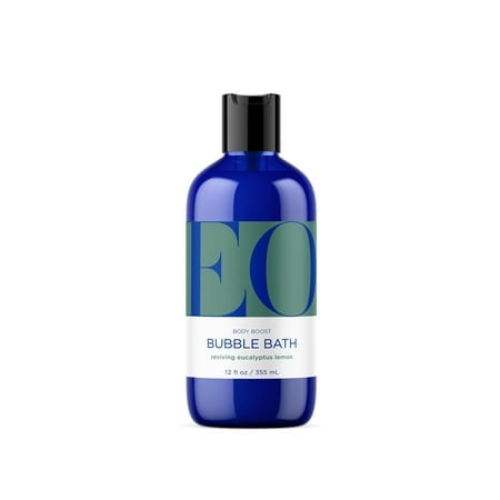 EO Bubble Bath 12 Ounce (Pack of 1) Eucalyptus Lemon Plant-Based Botanical Extracts