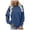 Beige, variant on Women's Solid Color Crew Neck Long Sleeve Pullover Sweatshirts for Women Casual Loose Fit Athletic Top Blue S