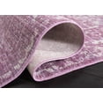 thumbnail image 6 of SAFAVIEH Valencia Fergal Geometric Polyester Area Rug, Fuchsia/Multi, 5' x 8', 6 of 11