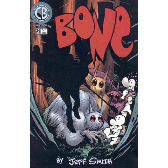 Bone #34 VF ; Cartoon Books Comic Book
