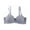 Blue, variant on JGTDBPO Wirefree Bras For Women Soft Push Up Seamless Comfort Bra With Detachable Shoulder Straps Back Smoothing Everyday Bras