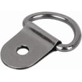 thumbnail image 3 of 20pcs D Shape Tie Down Anchors Lashing Rings for Car Truck Trailer Cargo RV Boats - Titanium Tone, 3 of 7