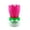 Pink, variant on Awesome Blossom - Incredible Musical Lotus Flower Birthday Candle that Opens, Spins and Plays Happy Birthday by Ovation Novelties (1 Pack, Pink)