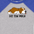 thumbnail image 4 of Inktastic Napping Dis Tew Much St. Bernard Boys or Girls Baby Bodysuit, 4 of 5