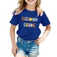 thumbnail image 7 of FDDMis Graphic Baby Tees Girls Tops Size 14-16 Toddler Tshirts Preppy Shirts Baby Clothes for Girls 3-6 Months Kids Clothes Girls Size 6-7 Kids, Blue 2-3 Years, 7 of 7