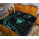 thumbnail image 5 of Juego de Cama Colcha Islas Niue - Turquesa - Estilo Frida, 5 of 5