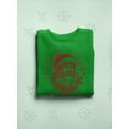 thumbnail image 3 of Love A Man With A Beard Santa Xmas Women's Sweatshirt, 3 of 4