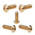 thumbnail image 4 of 50Pcs Round Hex Socket Screw Copper Fastener Hardware Tools Industrial Supplies M5M5x16mm, 4 of 5