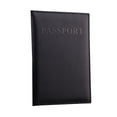 thumbnail image 1 of Fiudx Funda para Pasaporte, Protector de Piel Sintética, Diseño de Letras, Organizador de Viaje Compacto, Diseño Unisex, Material Duradero, Ligero, Tamaño 14,2 X 9,8 Cm, 1 of 1