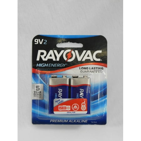 Rayovac Alkaline 9v 2pk