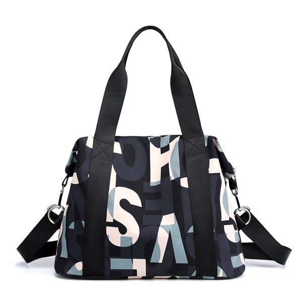 Bolso con asa superior para mujer, bandolera de nailon impermeable, bolso de hombro grande de alta calidad, bolsos cruzados de viaje para mujer Fivean unisex