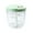 Green-L, variant on Manual Garlic Grinder Chopper Meat Cutter , Hand Pull Chop Chopper Manual Food Processor by KAUKKO (Green-