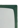 thumbnail image 3 of Ambesonne Geometric Fitted Sheet, Polygonal Wild Monkey, Twin XL Size, Forest Green Orange, 3 of 3